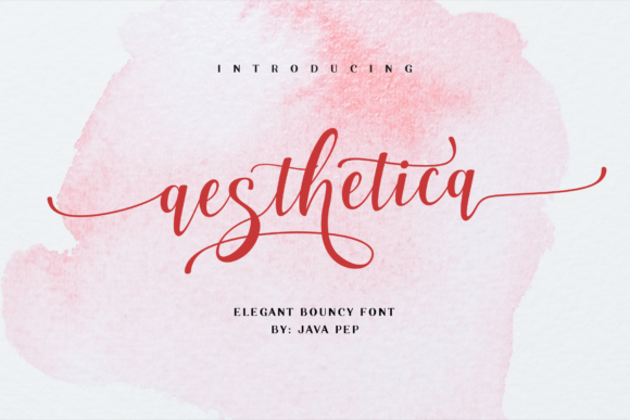 Aesthetica: A Script Font for Elegant Branding