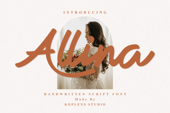 Allina: A Script Handwritten Font for Elegant Campaign Typography