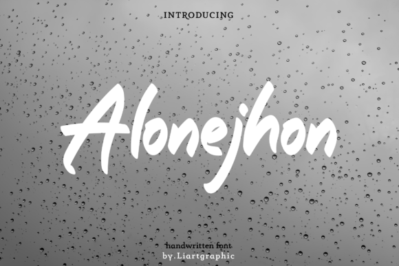 Alonejhon Font for Creative Projects