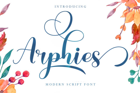 Arphies Font for Creative Projects