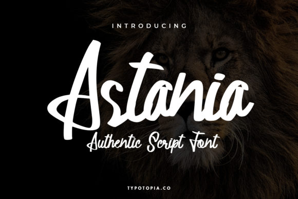 Astania: A Bold & Flowing Handwritten Font for Scroll-Stopping Design