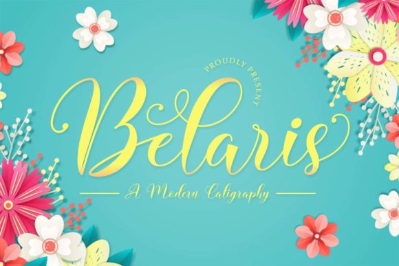 Belaris Font for Elegant Web Design