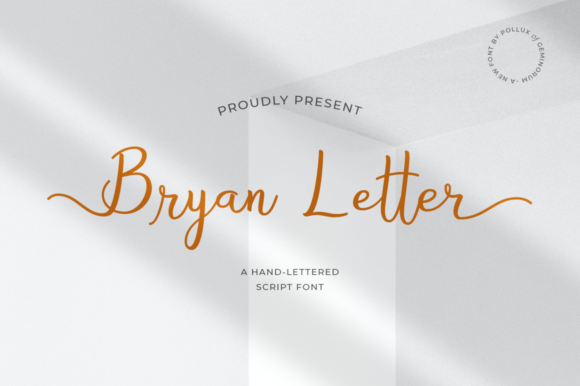 Bryan Letter: A Timeless Script Handwritten Font