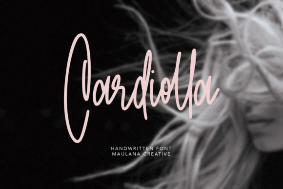 Cardiolla: A Script Handwritten Font That Elevates Real Business Branding