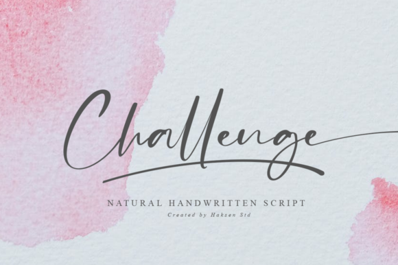 Challenge: An Elegant Handwritten Font for Brand Identity