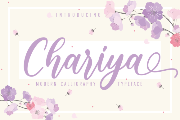 Chariya: A Delicate Script Handwritten Font for Thoughtful Publishing