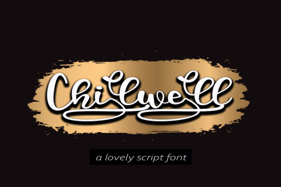 Chilwell: A Refined Script Handwritten Font for Digital Branding