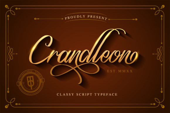 Crandleon: An Elegant Script Handwritten Font for Campaign Design