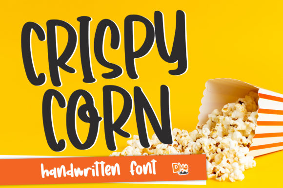 Crispy Corn: A Joyful Script Handwritten Font for Editorial Charm