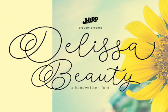 Delissa Beauty: A Delicate, Elegant Script Handwritten Font for Thoughtful Design