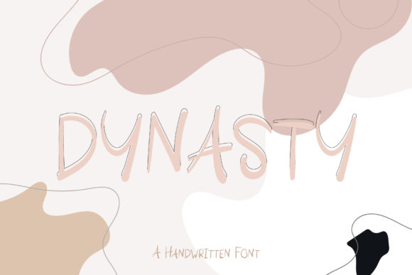 Dynasty Font: A Casual Handwritten Typeface for Friendly Branding