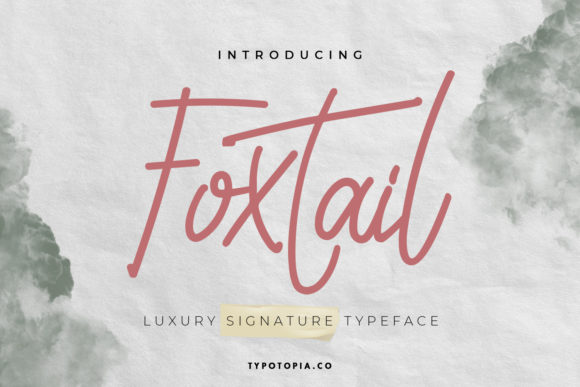 Foxtail Font for Elegant, Timeless Branding