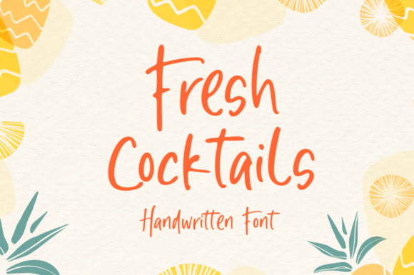 Fresh Cocktails Font for Elegant, Human-Centered Campaigns