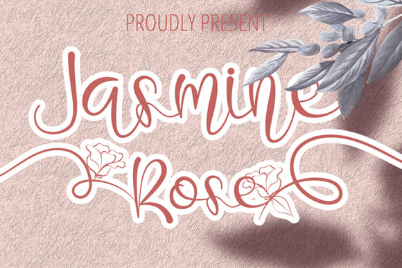 Jasmine Rose Script Handwritten Font for Digital Design
