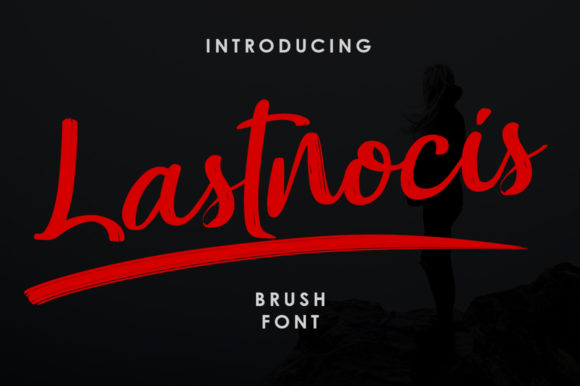 Lastnocis: A Flowing Handwritten Font for Elegant Brand Identity