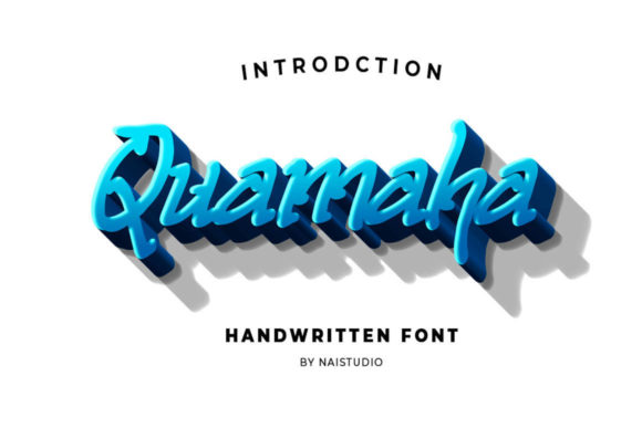 Quamaha: A Cute and Fun Handwritten Font for Playful Branding