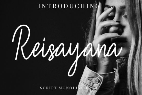 Reisayana: A Flowing Handwritten Font for Timeless Craft Projects