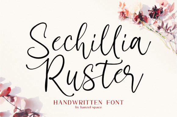 Sechillia Ruster Font for Creative Web Design