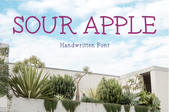 Sour Apple Font for Small Business Branding