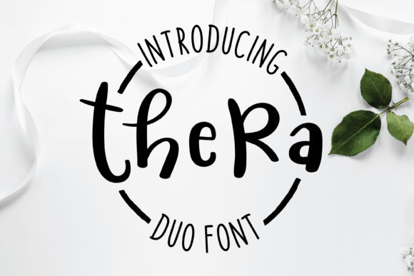 Thera: A Flowing Handwritten Font for Elegant Branding