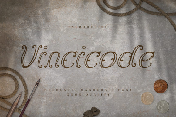 Vincicode: A Premium Script Handwritten Font for Scroll-Stopping Visuals